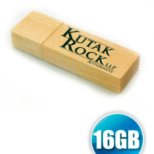 Pendrive 16GB de Madeira Personalizado